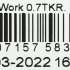 Кулер Aqua Work 0.7-TKR, настольный, «push» - кран, серебристый [00000024765]